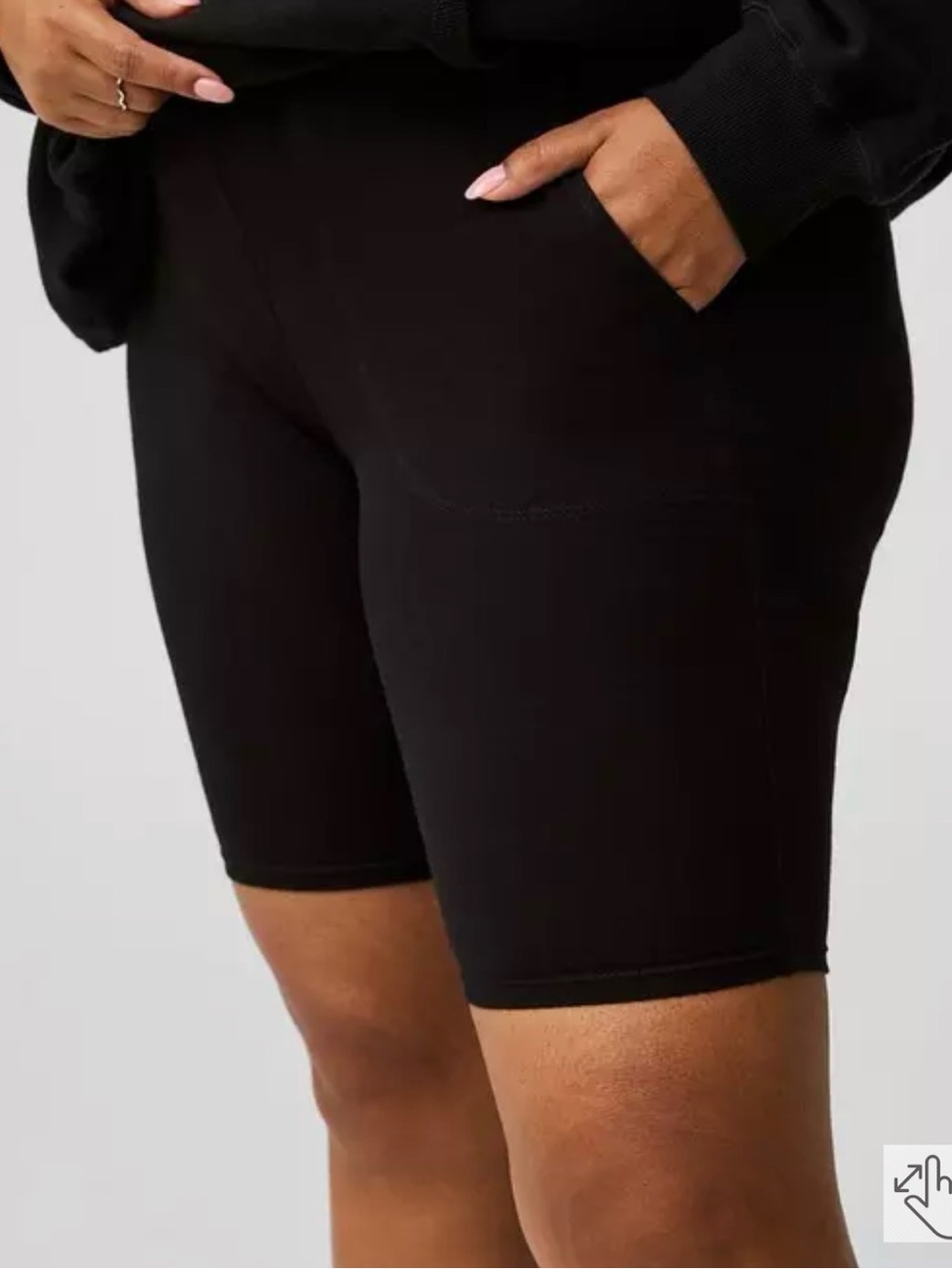2 Pairs Torrid 9” Pocket Bike Shorts
